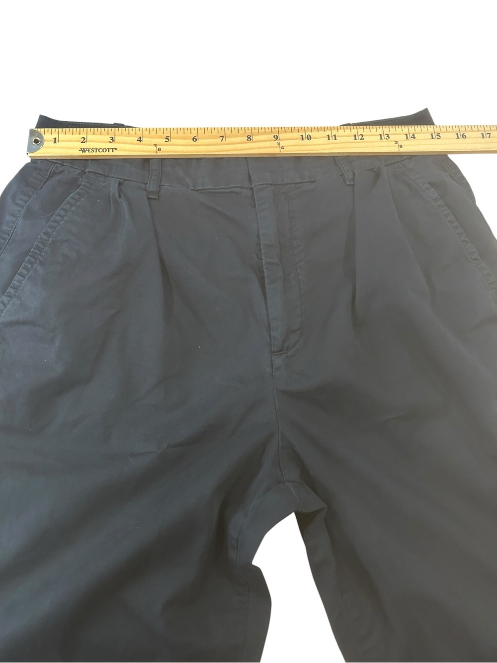 Everlane Womens 6 Organic Cotton Wide Leg Pants Black Minimalist baggy - Picture 5 of 14
